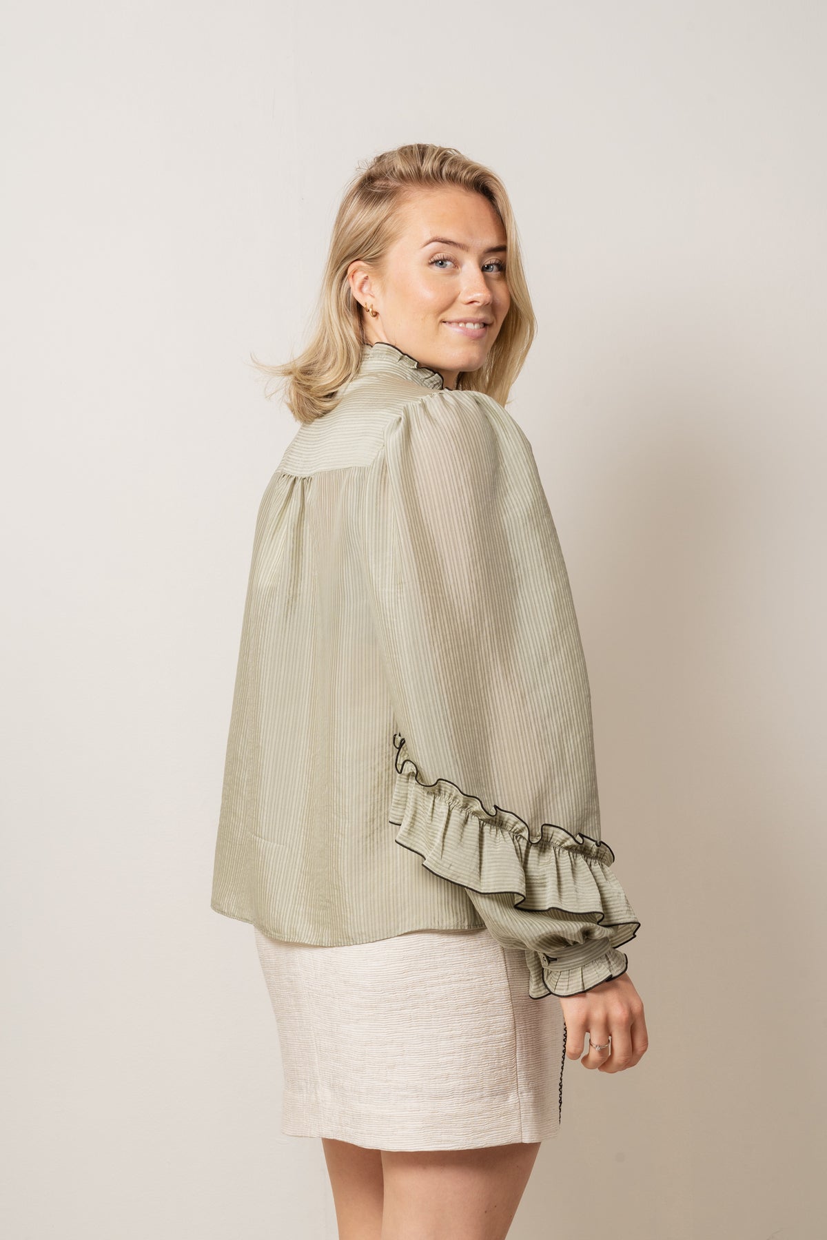 Annalisa Blouse - Tender Green