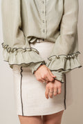 Annalisa Blouse - Tender Green