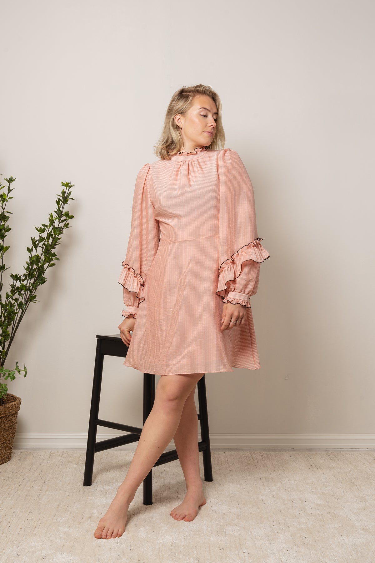 Elina Dress - Rose Dust