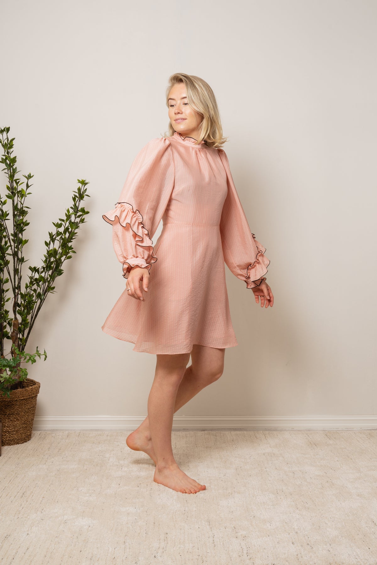 Elina Dress - Rose Dust