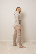 Del Ray Classic Velour Pant Pocket - String