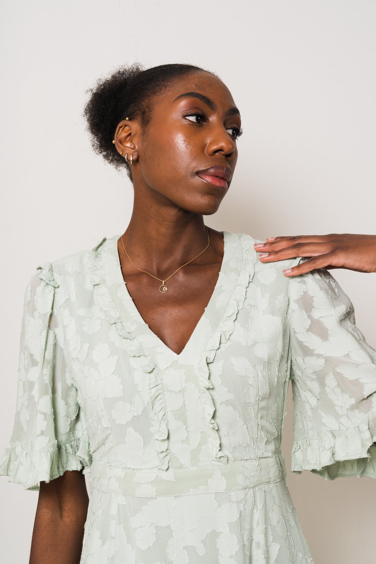 Catalina Maxi Dress - Pastel Green