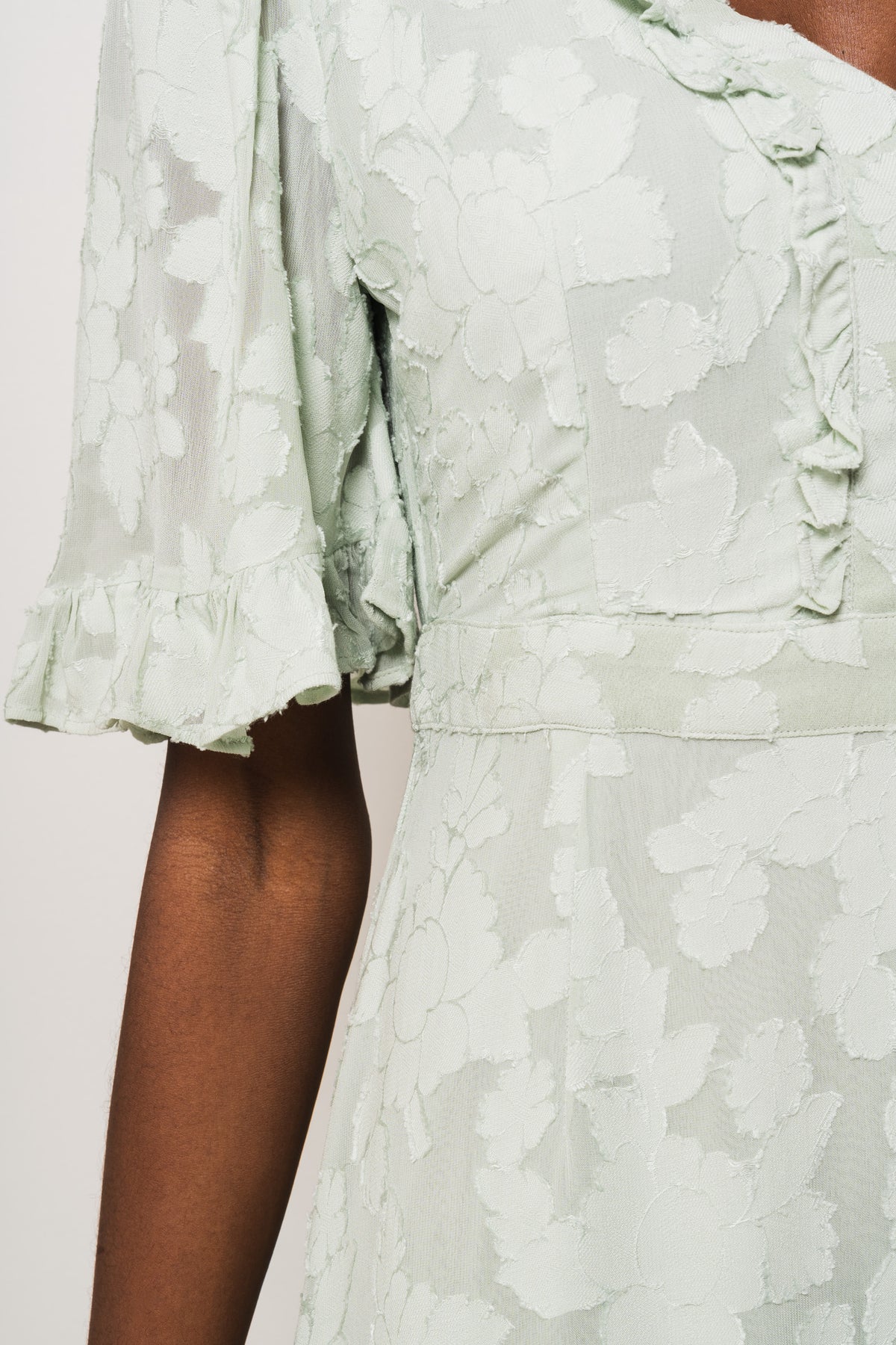 Catalina Maxi Dress - Pastel Green