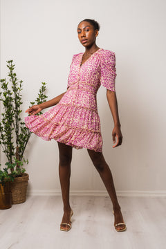 Partito Waist Dress - Meadow Mauve