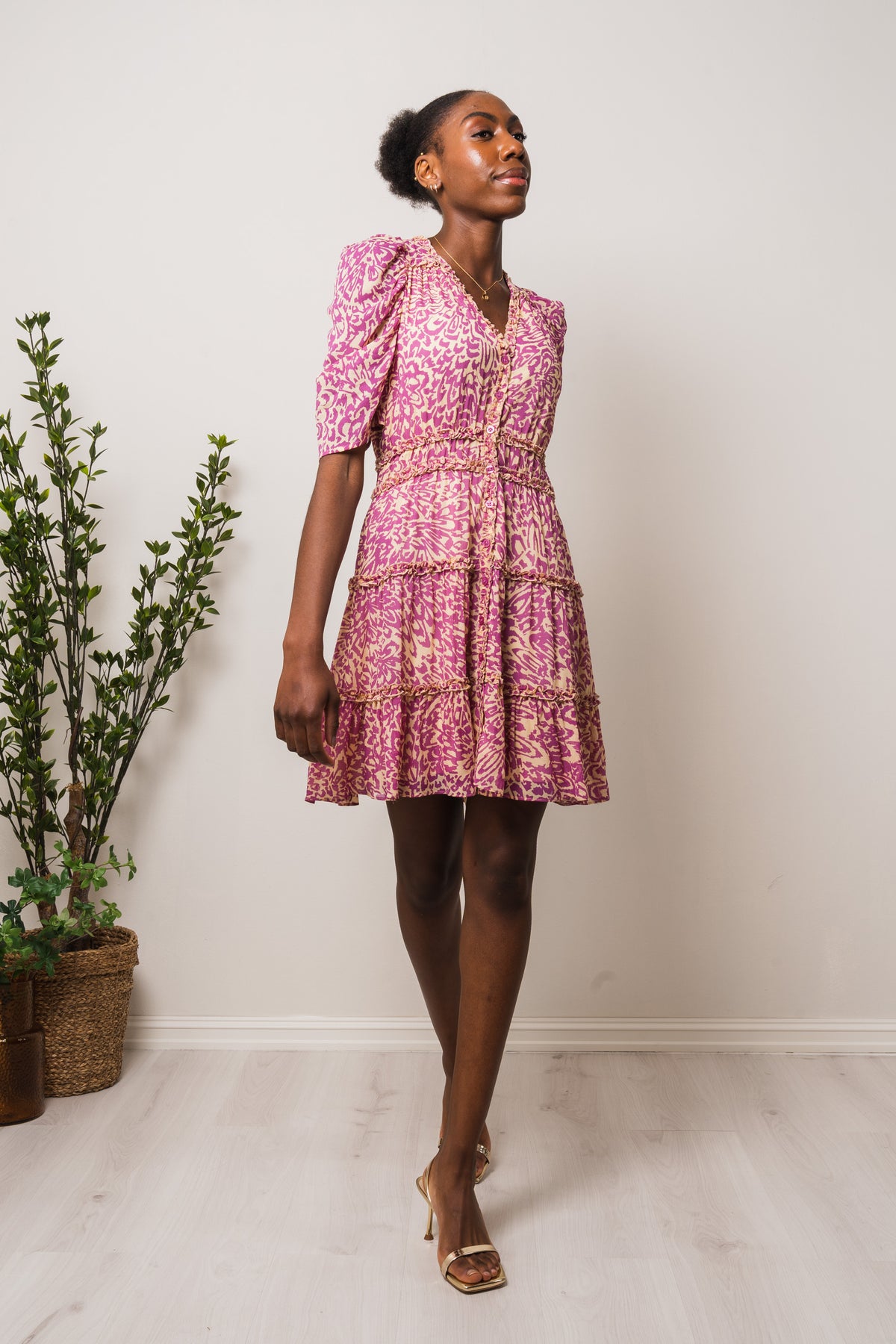 Partito Waist Dress - Meadow Mauve