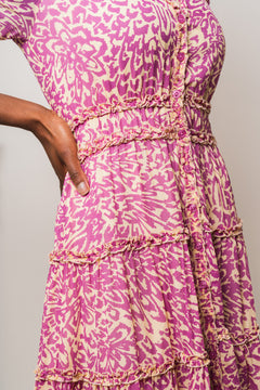 Partito Waist Dress - Meadow Mauve