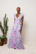 Bianca Dress - Lilac Sprayflower