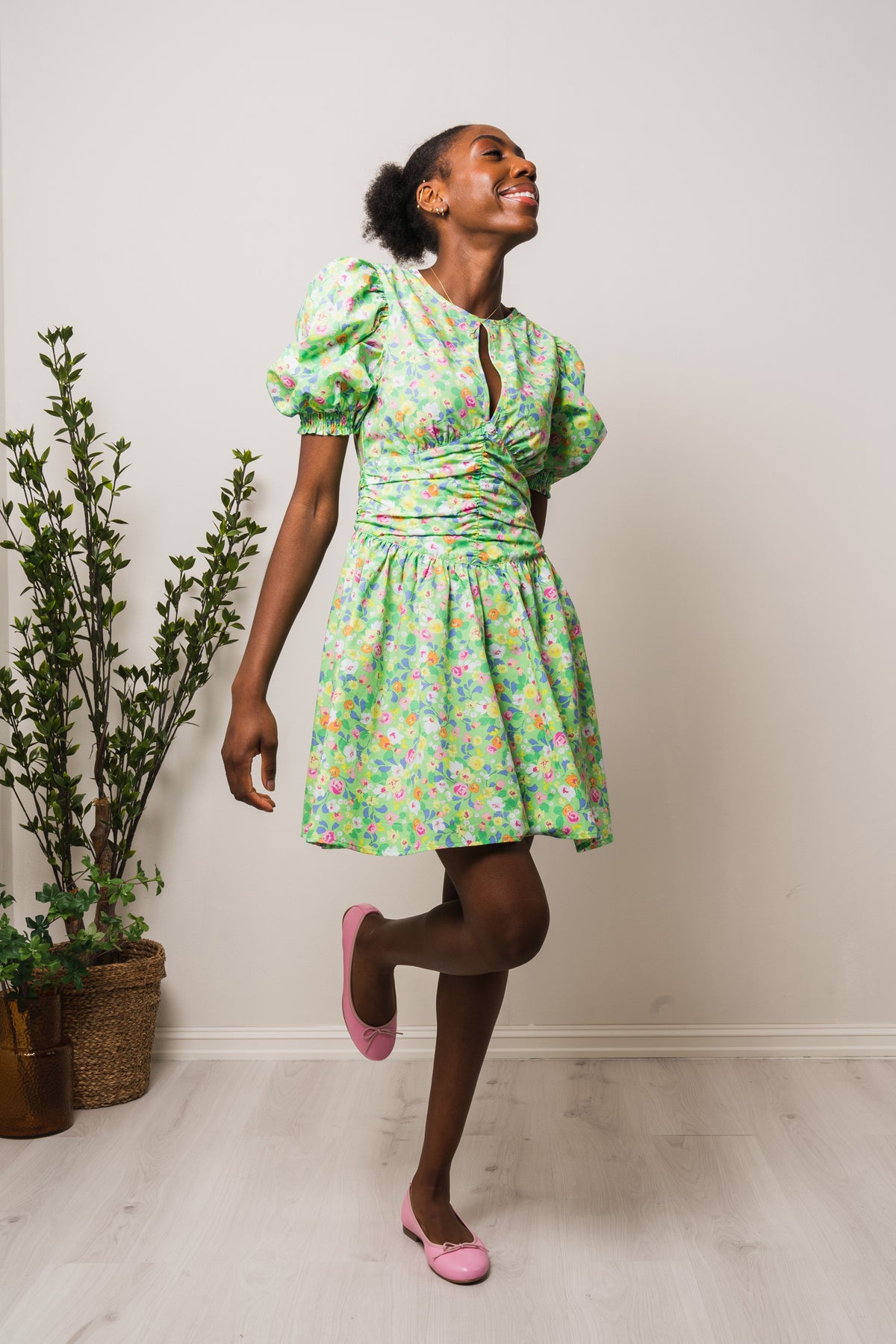 Ashley Dress - Candy Floral