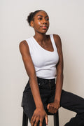 KagnaIW Top - Pure White