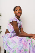 Bianca Dress - Lilac Sprayflower
