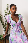 Bianca Dress - Lilac Sprayflower