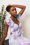 Bianca Dress - Lilac Sprayflower