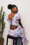 Bianca Dress - Lilac Sprayflower