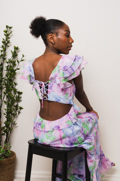 Bianca Dress - Lilac Sprayflower