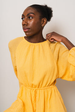 Constance Mini Dress - Saffron