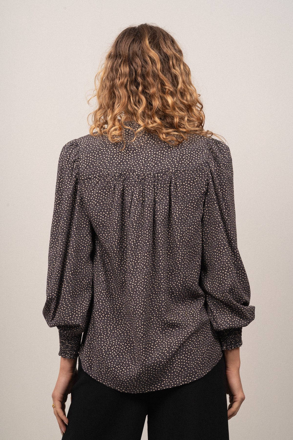 Dropscc Blouse - Black
