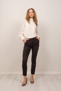 Alice MW Pant - Dark Toffee Brown