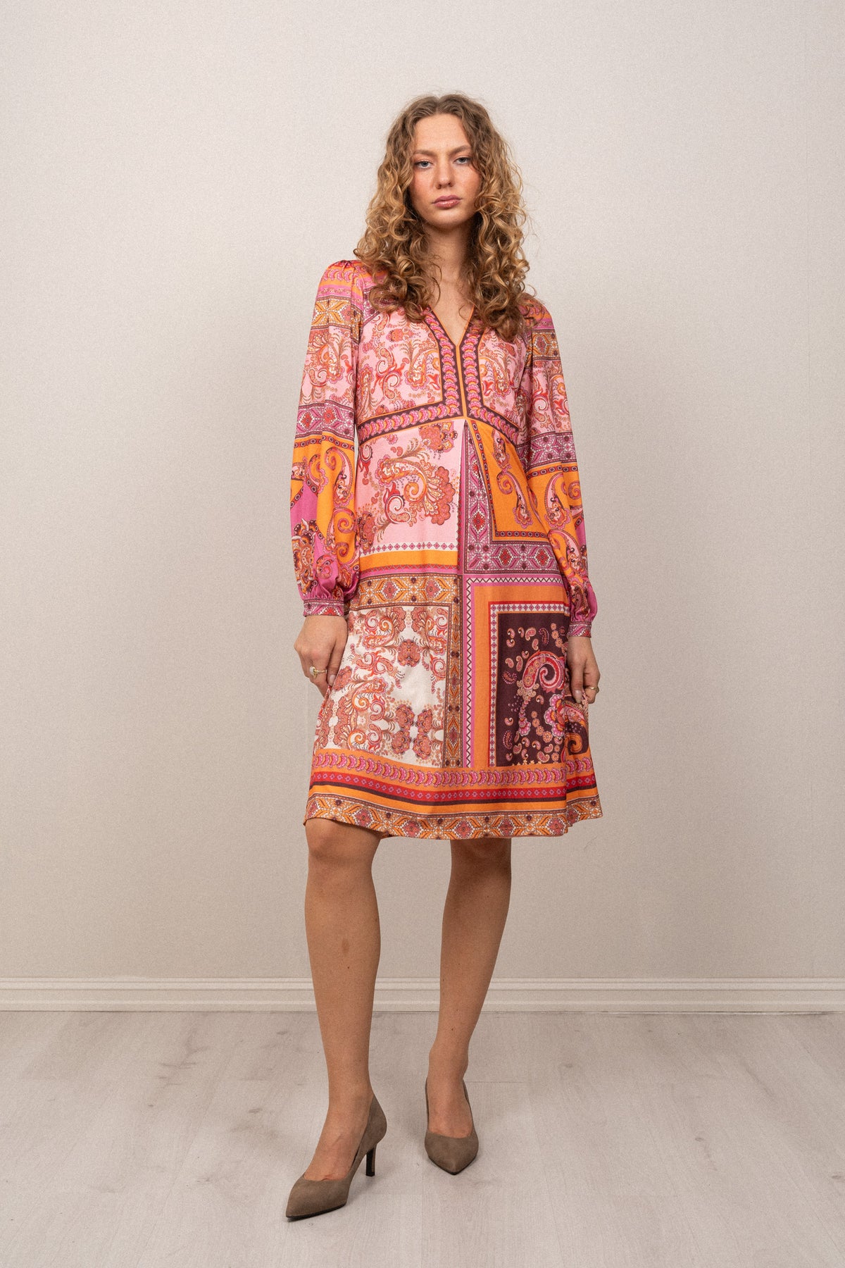Rose Dress - Orange