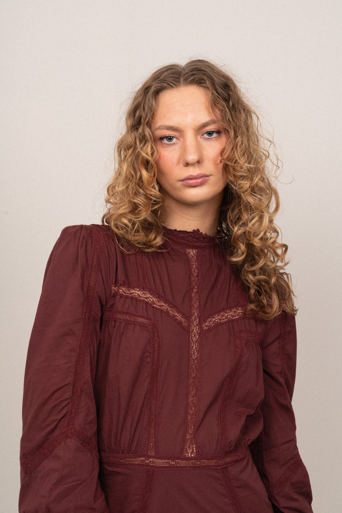 Phoebe - Burgundy