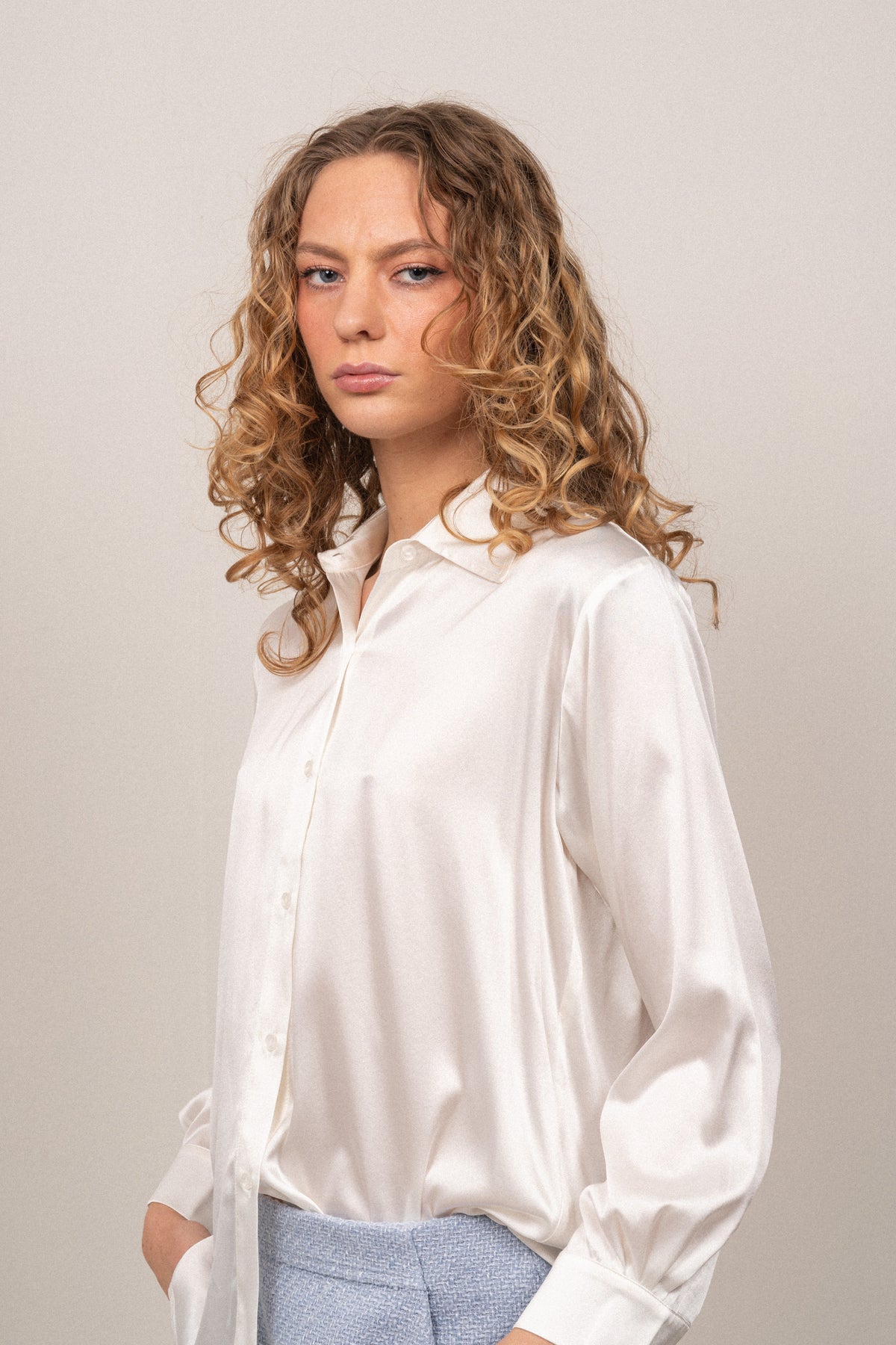 Oline Blouse - White