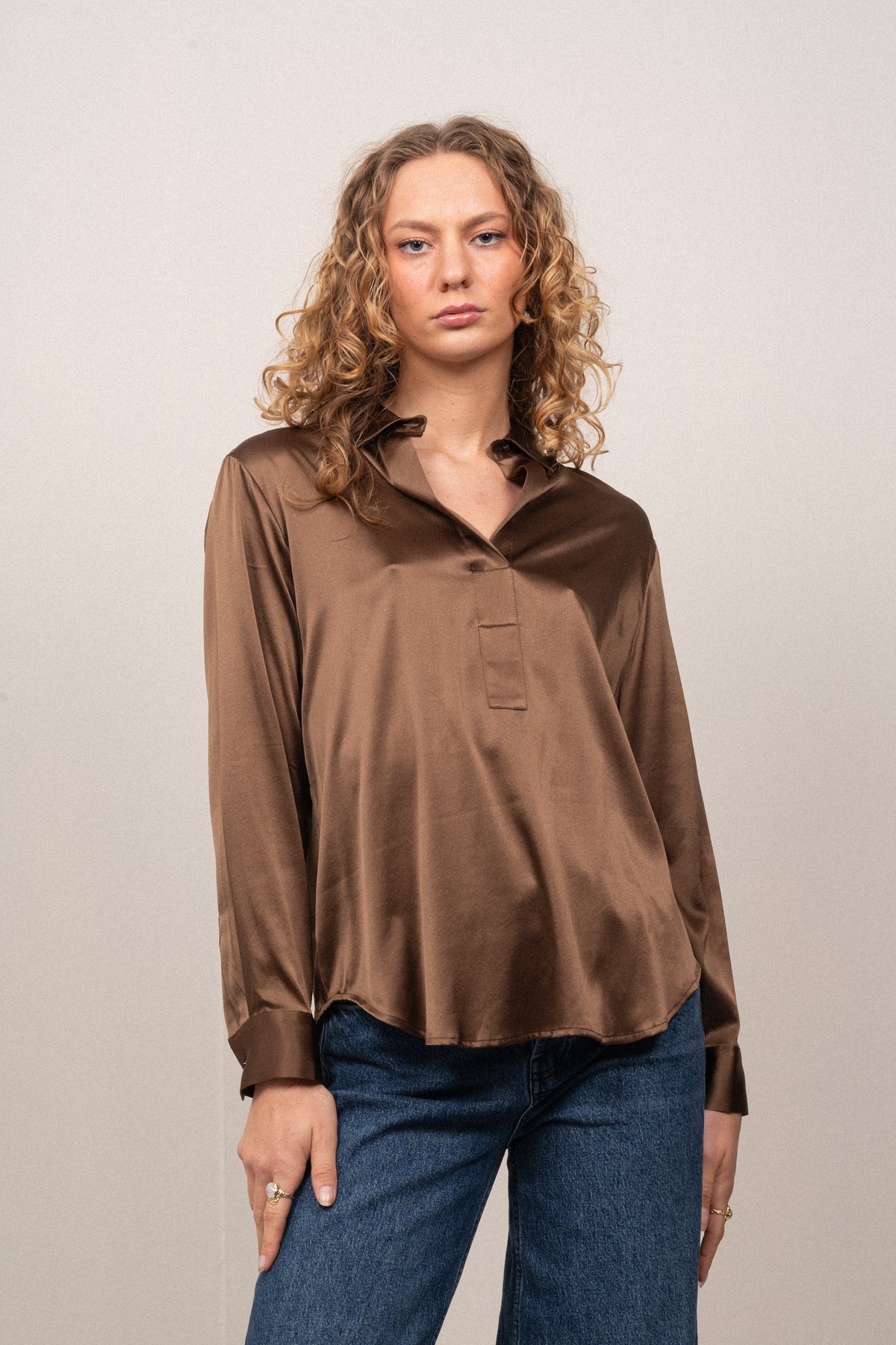 Stella Blouse - Cappuchino