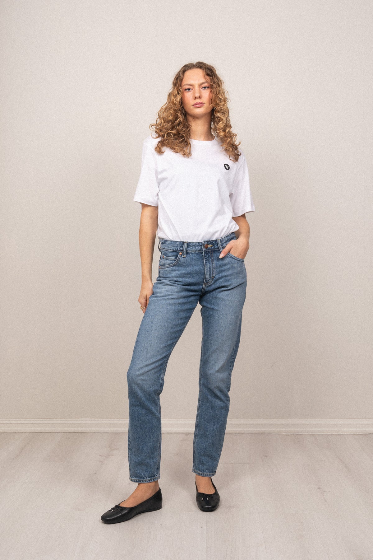 Ace Badge T-Shirt - White