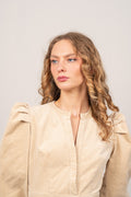 Isabella Corduroy Dress - Humus