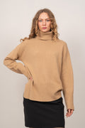 Lounge Rollneck Sweater - Dark Khaki