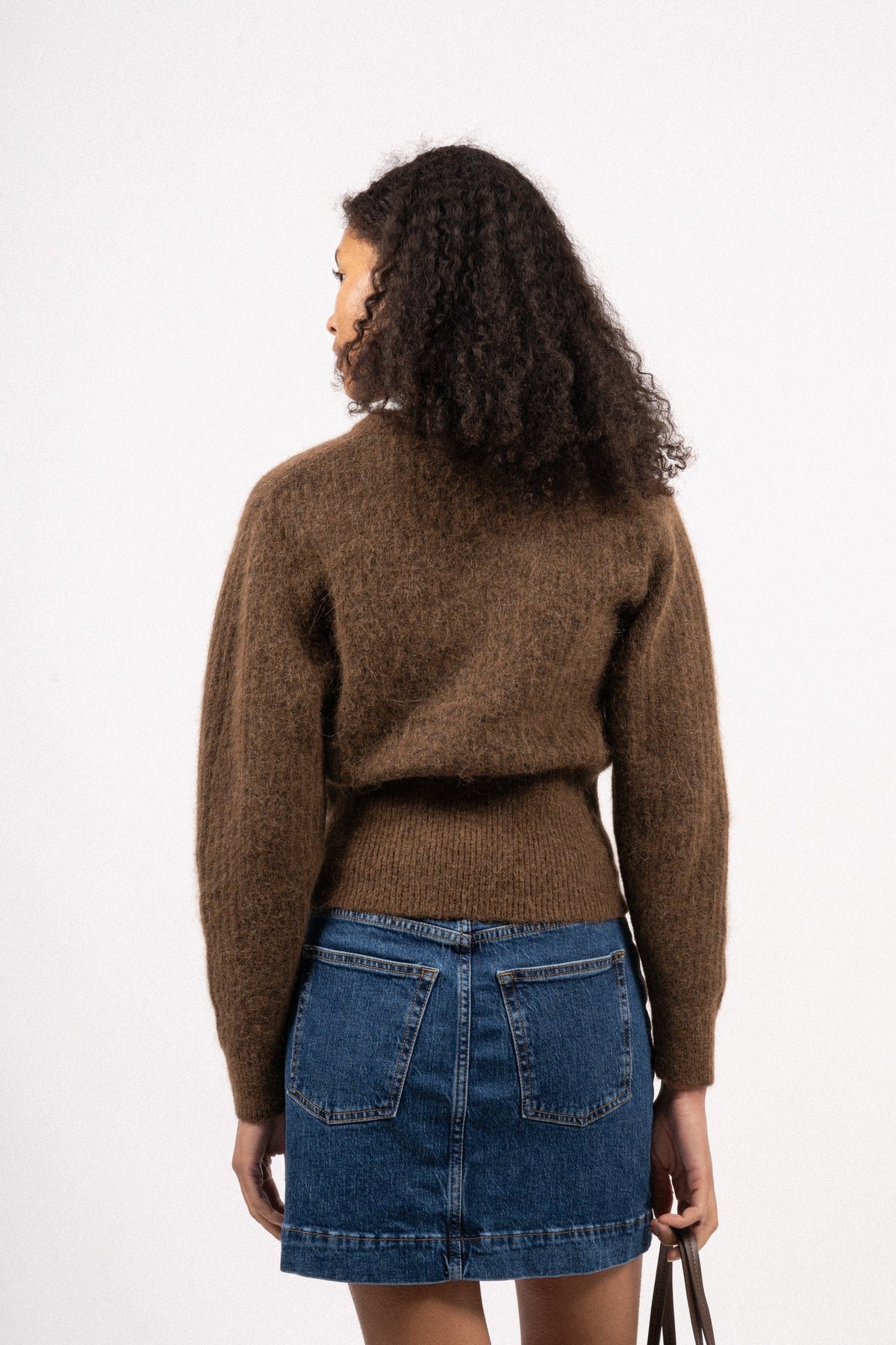 Sigune Nenaya Cardigan - Cocoa Mel