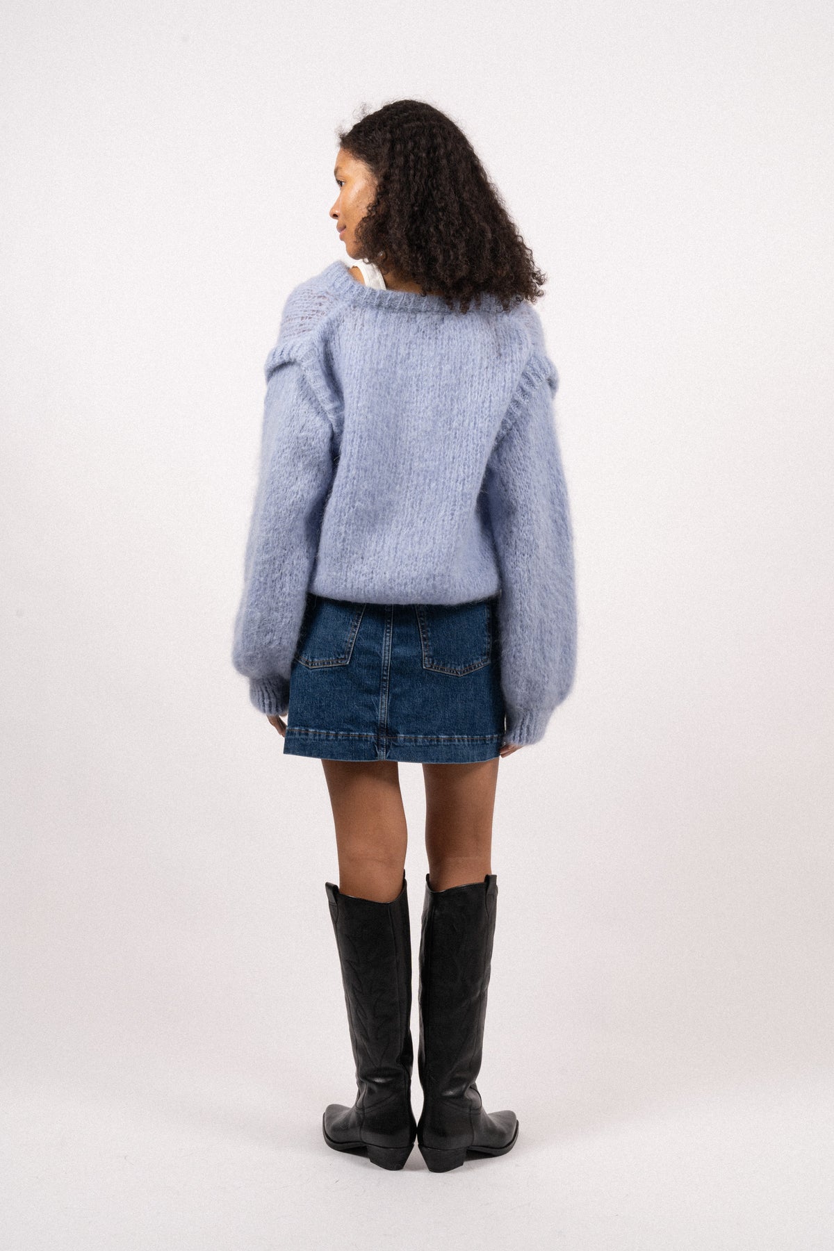 Olly Cardigan - Light Blue