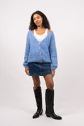 Cornelia LS Cardigan - Sky Blue