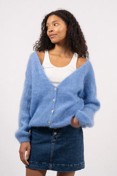 Cornelia LS Cardigan - Sky Blue