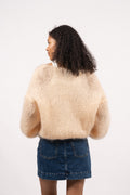 Milana Ls Mohair Knit - Almond