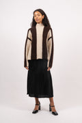 Hertha Knit T-Neck - Molé