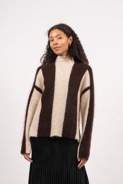 Hertha Knit T-Neck - Molé
