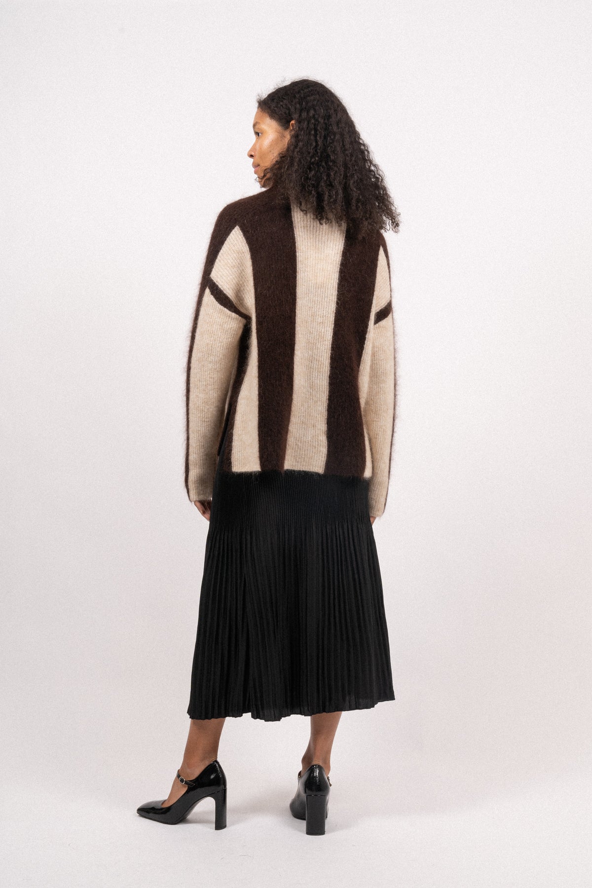 Hertha Knit T-Neck - Molé