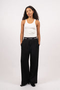 Aminacc Logo Pant - Black