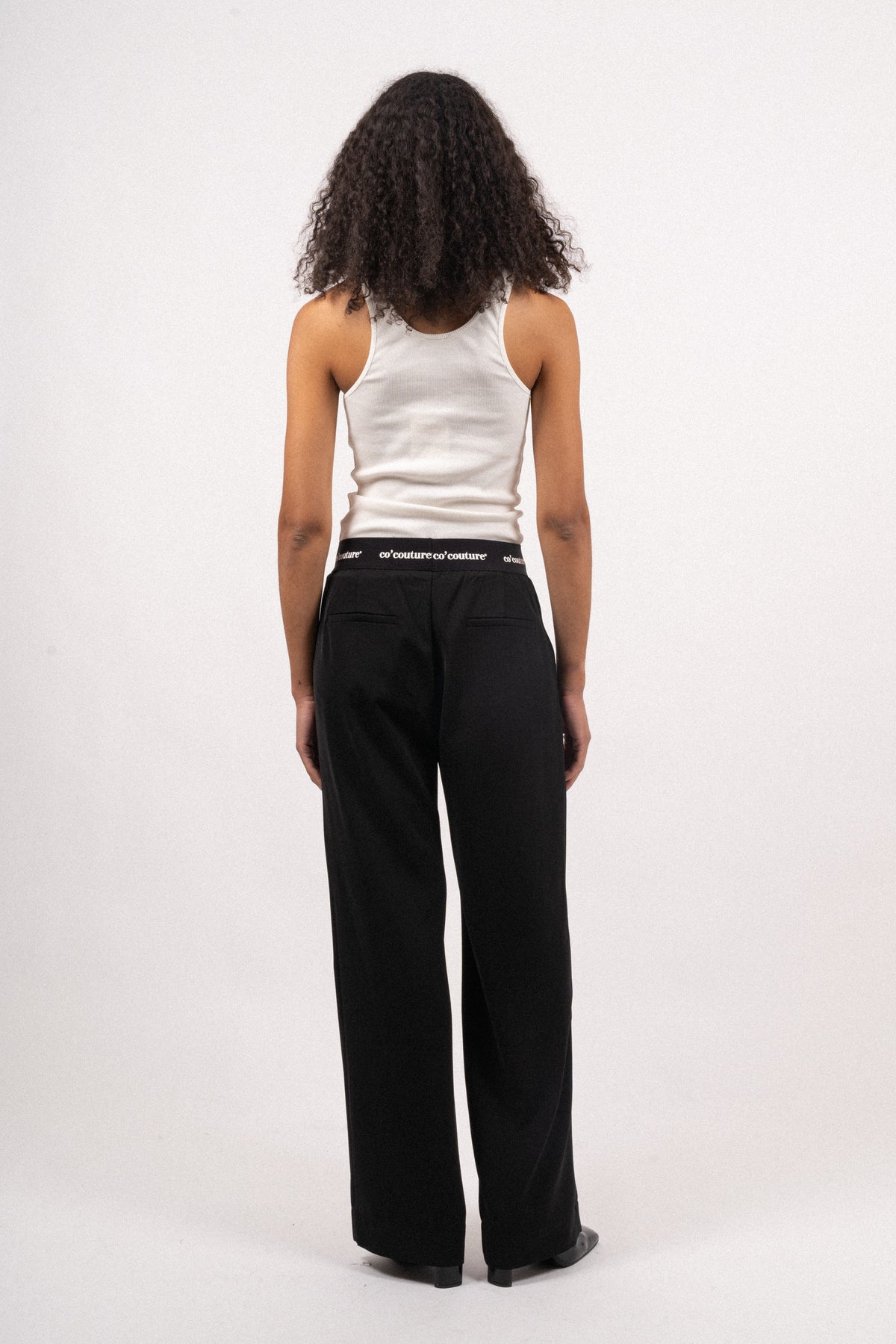 Aminacc Logo Pant - Black