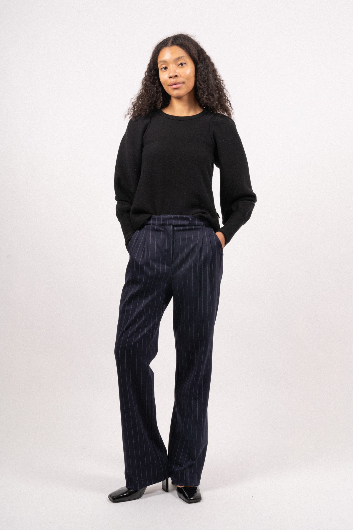 Pernilla Merino Sweater - Black