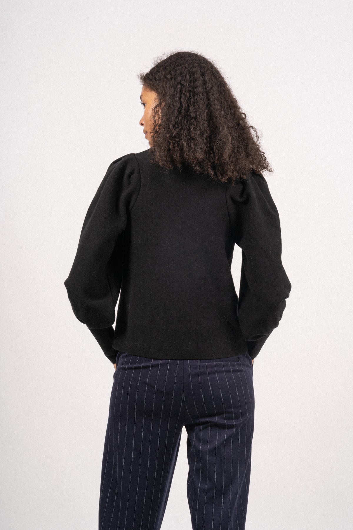 Pernilla Merino Sweater - Black