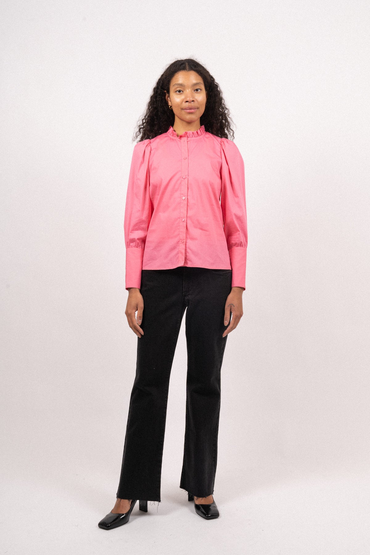 Sandycc Plain Shirt - Bubblegum