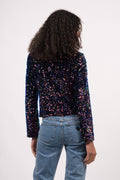 Paulette Jacket - Multicolour Sequins Velour
