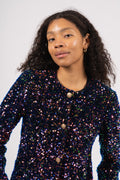 Paulette Jacket - Multicolour Sequins Velour