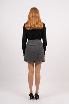 Hanni LS Knit T-Neck - Black