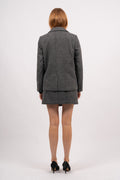 Yassummer LS Wool Mix Blazer - Grey Melange
