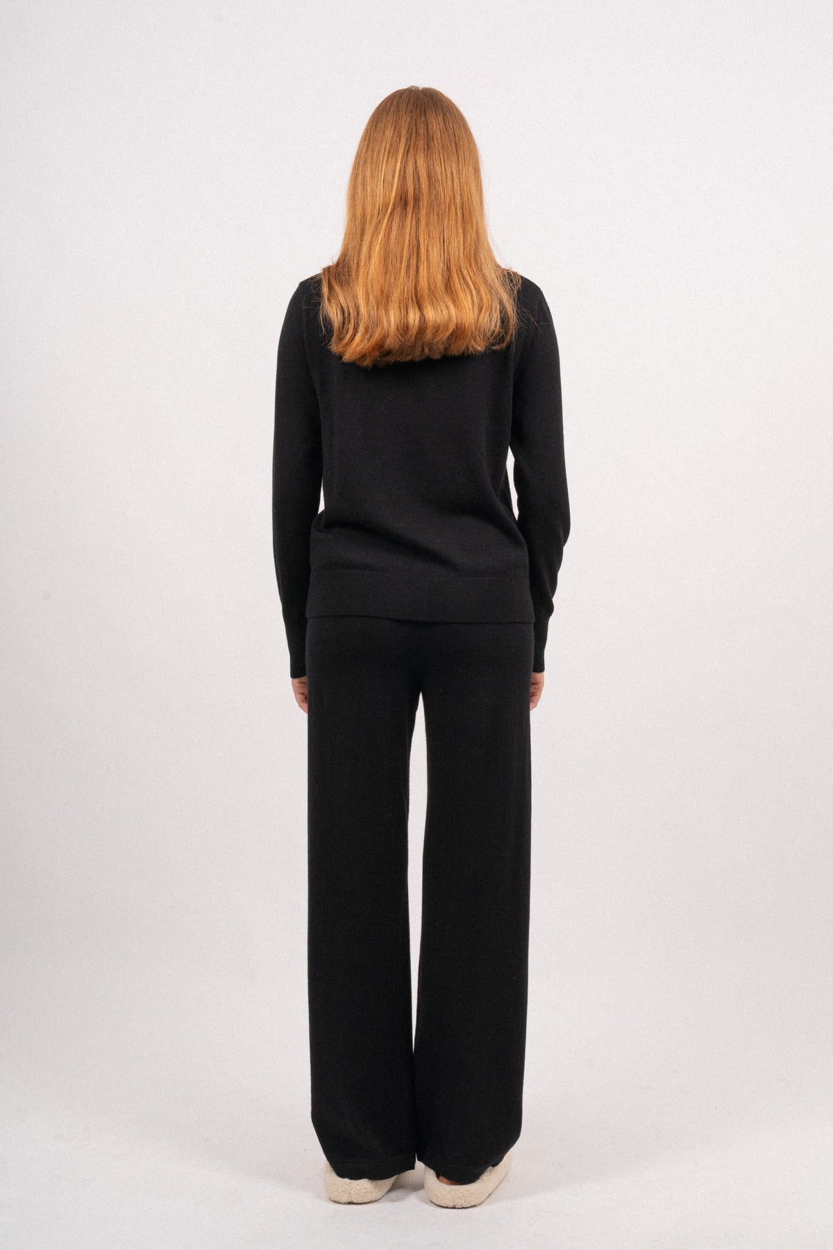 Hanni HW Knit Pant - Black