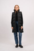 Idalene Kaysa Long Waistcoat - Black