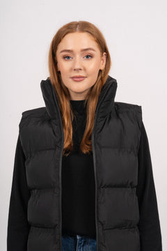Idalene Kaysa Long Waistcoat - Black