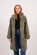 Malan Hood Raincoat - Four Leaf Clove