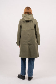 Malan Hood Raincoat - Four Leaf Clove